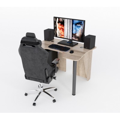 Геймерский игровой стол ZEUS IGROK-3 дуб сонома фабрика Rasin Геймерский игровой стол ZEUS IGROK-3 дуб сонома фабрика Rasin