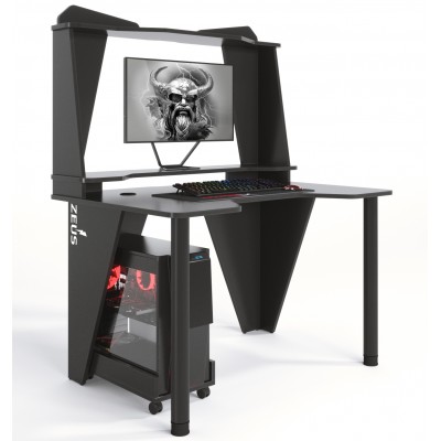 Геймерский игровой стол ZEUS IVAR-2 черный фабрика Rasin Геймерский игровой стол ZEUS IVAR-2 черный фабрика Rasin