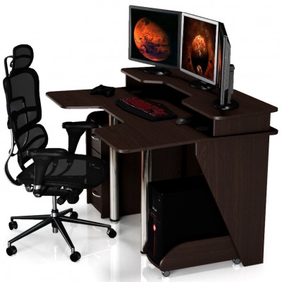 Геймерский игровой стол ZEUS IGROK-4 фабрика Rasin