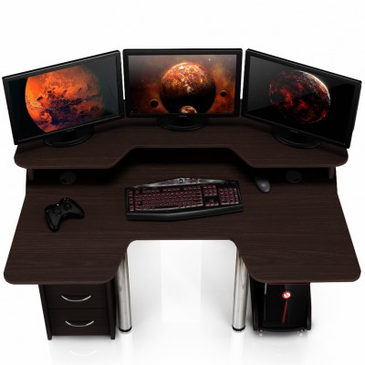 Геймерский игровой стол ZEUS IGROK-4 фабрика Rasin