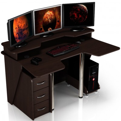 Геймерский игровой стол ZEUS IGROK-4 фабрика Rasin