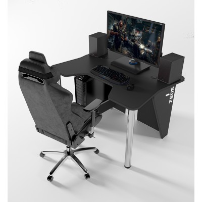 Геймерский игровой стол ZEUS IGROK-3 черный фабрика Rasin Геймерский игровой стол ZEUS IGROK-3 черный фабрика Rasin