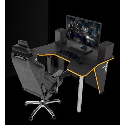 Геймерский игровой стол ZEUS IGROK-3 черный+желтый фабрика Rasin Геймерский игровой стол ZEUS IGROK-3 черный+желтый фабрика Rasin