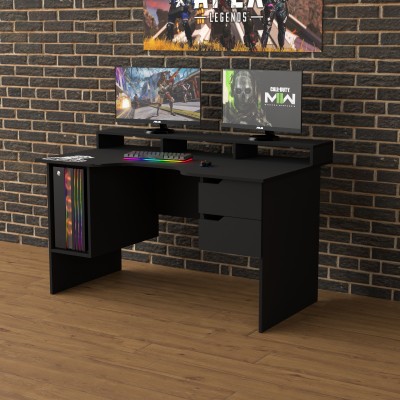 Геймерский игровой стол Rasin RS-10 черный фабрика Rasin