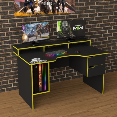 Геймерский игровой стол Rasin RS-10 желтый фабрика Rasin