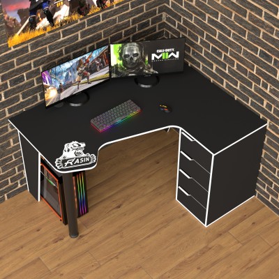 Геймерский игровой стол Rasin RS-11 белый фабрика Rasin