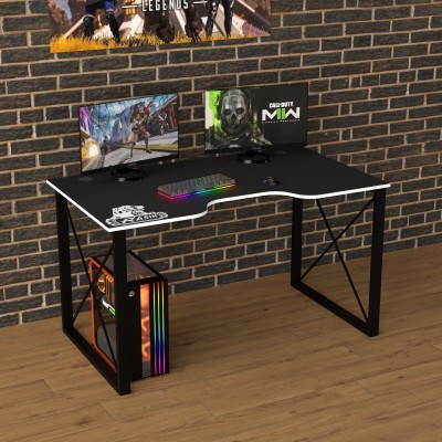Геймерский игровой стол Rasin LOFT-13 белый фабрика Rasin