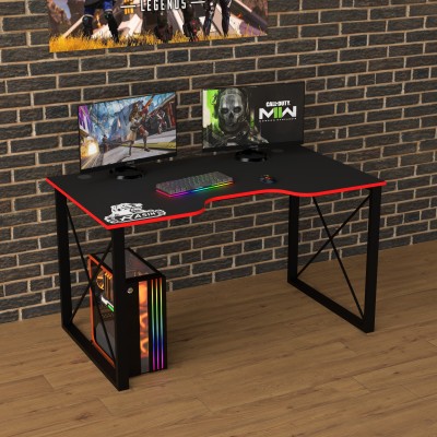 Геймерский игровой  стол Rasin LOFT-13 красный фабрика Rasin