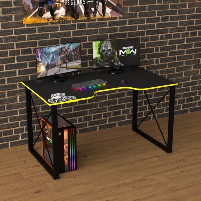 Геймерский игровой стол Rasin LOFT-13 желтый фабрика Rasin