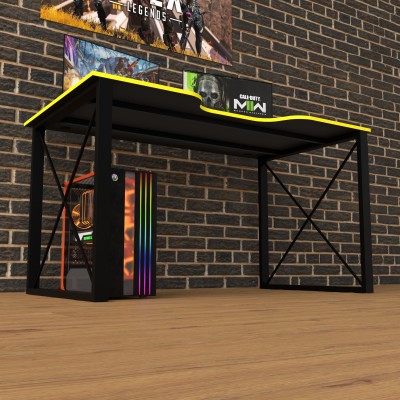 Геймерский игровой стол Rasin LOFT-13 желтый фабрика Rasin Геймерский игровой стол Rasin LOFT-13 желтый фабрика Rasin