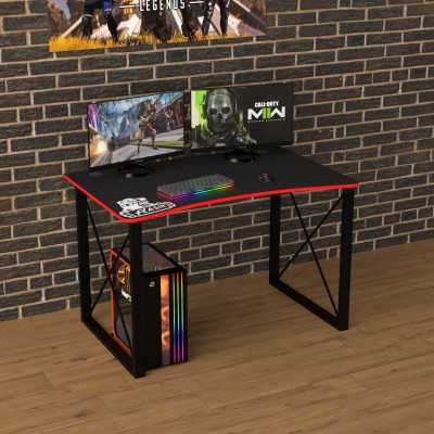 Геймерский игровой стол Rasin LOFT-14 красный фабрика Rasin