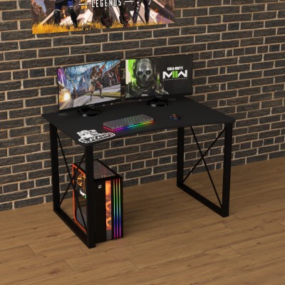 Геймерский игровой стол Rasin LOFT-14 черный фабрика Rasin