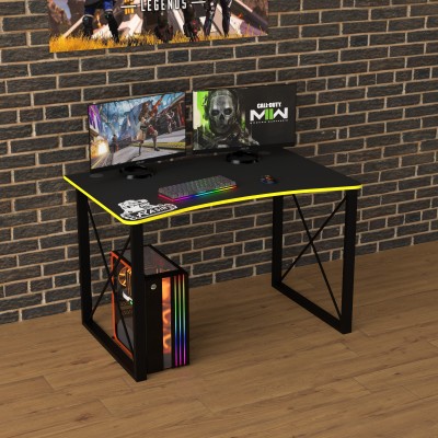Геймерский игровой стол Rasin LOFT-14 желтый фабрика Rasin