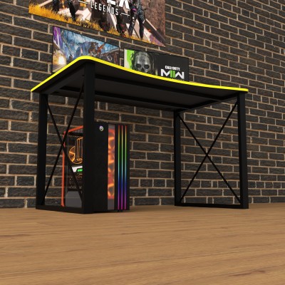 Геймерский игровой стол Rasin LOFT-14 желтый фабрика Rasin Геймерский игровой стол Rasin LOFT-14 желтый фабрика Rasin