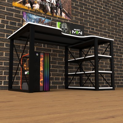 Геймерский игровой стол Rasin LOFT-15 белый фабрика Rasin Геймерский игровой стол Rasin LOFT-15 белый фабрика Rasin