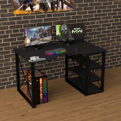 Геймерский игровой стол Rasin LOFT-15 черный фабрика Rasin