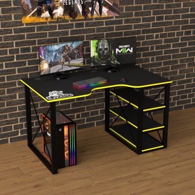 Геймерский игровой стол Rasin LOFT-15 желтый фабрика Rasin