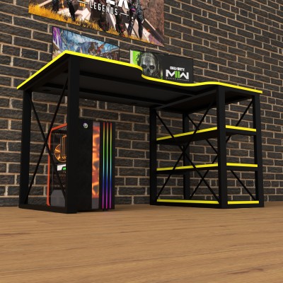 Геймерский игровой стол Rasin LOFT-15 желтый фабрика Rasin Геймерский игровой стол Rasin LOFT-15 желтый фабрика Rasin