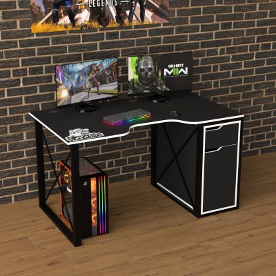 Геймерский игровой стол Rasin LOFT-17 белый фабрика Rasin