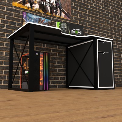 Геймерский игровой стол Rasin LOFT-17 белый фабрика Rasin