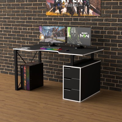 Геймерський ігровий стіл Rasin LOFT-18 білий фабрика Rasin