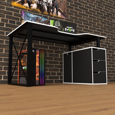 Геймерський ігровий стіл Rasin LOFT-18 білий фабрика Rasin