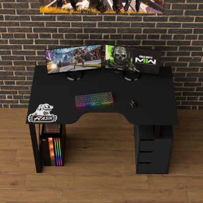 Геймерский игровой стол Rasin LOFT-18 черный фабрика Rasin