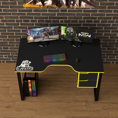 Геймерский игровой стол Rasin LOFT-19 желтый фабрика Rasin