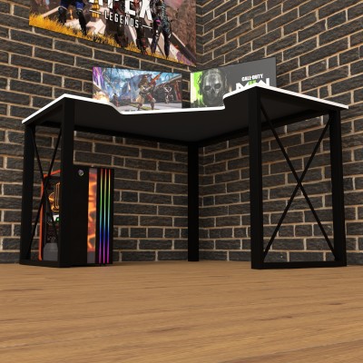 Геймерський ігровий стіл Rasin LOFT-20 білий фабрика Rasin