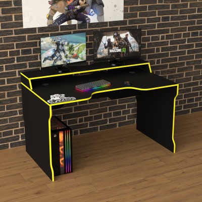 Геймерский игровой стол Rasin RS-22 желтый фабрика Rasin