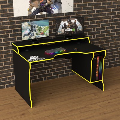 Геймерский игровой стол Rasin RS-23 желтый фабрика Rasin
