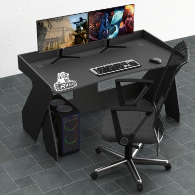 Геймерский игровой стол Rasin RS-3 черный фабрика Rasin