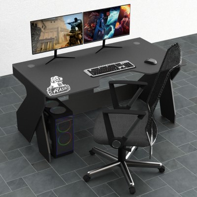Геймерский игровой стол Rasin RS-4 черный фабрика Rasin