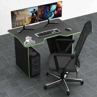 Геймерский игровой стол Rasin RS-8 зеленый фабрика Rasin