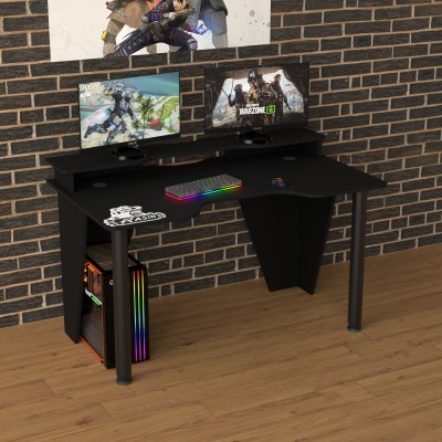 Геймерский игровой стол Rasin RS-25 черный фабрика Rasin