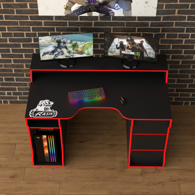 Геймерский игровой стол Rasin RS-26 красный фабрика Rasin